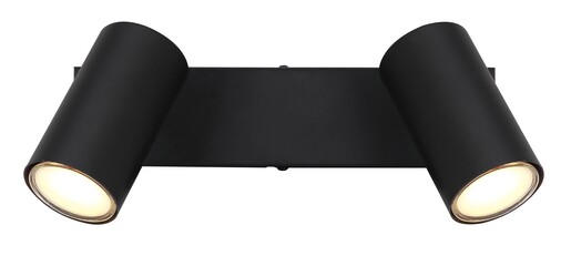 Reflektor ROBBY, 2x GU10, crni