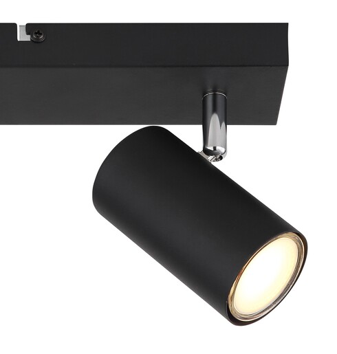 Reflektor ROBBY, 2x GU10, crni