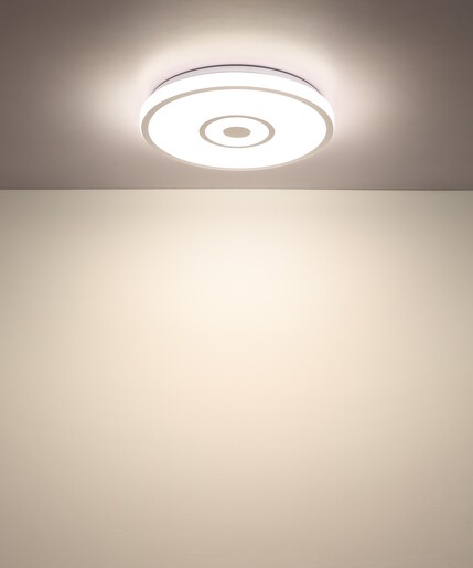 Stropna svjetiljka CALLIE (Ø38 cm), LED, bijela