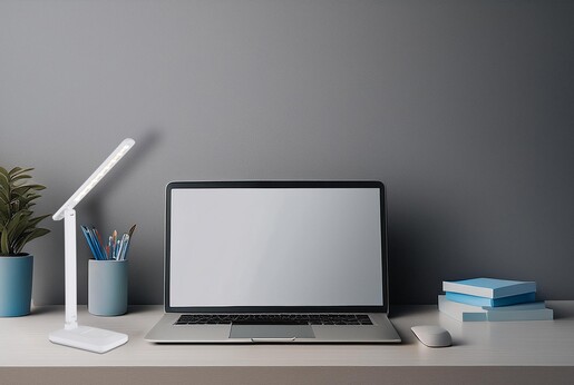 Stolna svjetiljka LORNA, LED, bijela