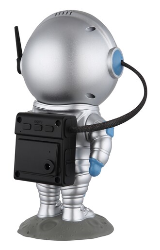 Stolna svjetiljka COSMO, RGB LED, srebrna