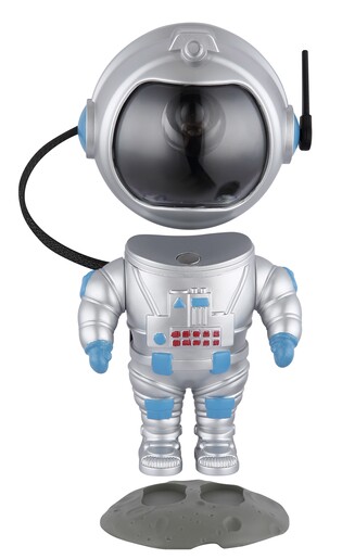 Stolna svjetiljka COSMO, RGB LED, srebrna