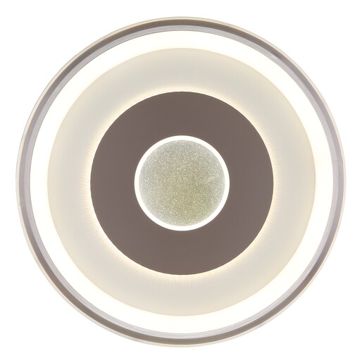 Stropna svjetiljka WILLIAMSON (Ø49 cm), LED, bijela