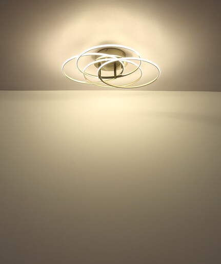 Stropna svjetiljka KOMBOS, LED, metalna