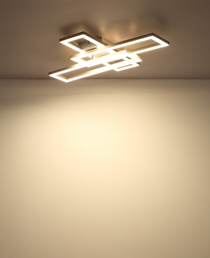 Stropna svjetiljka WILTON, LED, bijela