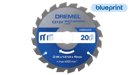 DREMEL list kružne pile ST MM H 85x15 T20