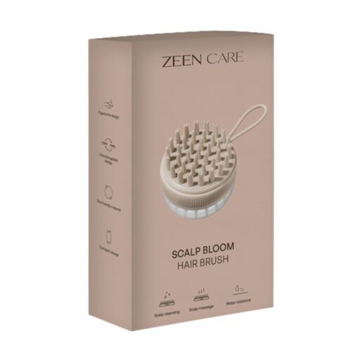 ZEEN Care Scalp Bloom - silikonska četka za šamponiranje vlasišta, dvostrana