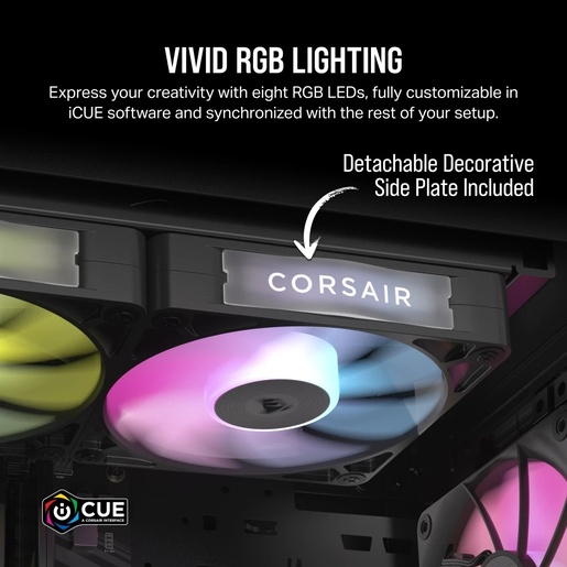 Ventilator za kućište Corsair iCUE LINK RX140 RGB 140mm, 1kom