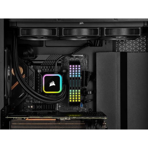 Vodeno hlađenje Corsair iCUE H100i ELITE RGB, 240mm radiator
