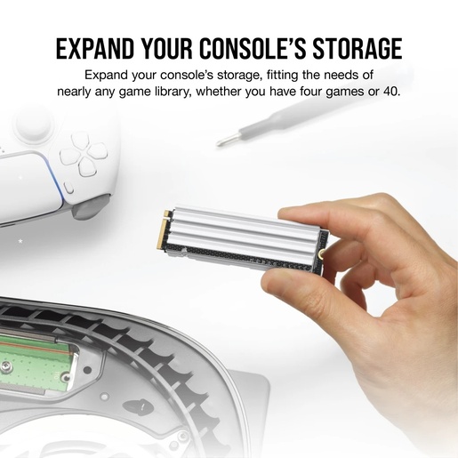 SSD 1TB Corsair MP600 Elite Gen4 PCIe x4 NVMe M.2 (CSSD-F1000GBMP600ECS)