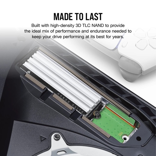 SSD 1TB Corsair MP600 Elite Gen4 PCIe x4 NVMe M.2 (CSSD-F1000GBMP600ECS)