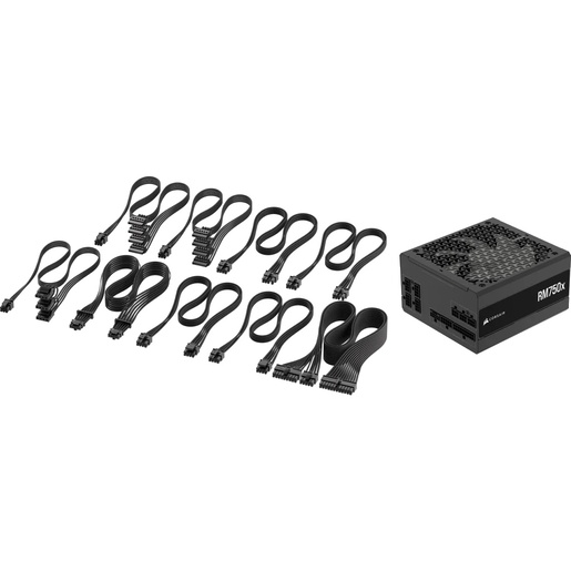 Napajanje Corsair RM750x, 750W, Cybenetics Gold, modularno