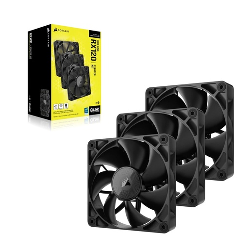Ventilator za kućište Corsair iCUE LINK RX120 120mm, 3kom