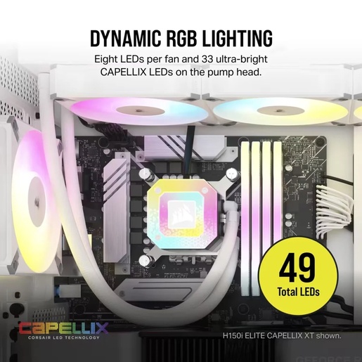 Vodeno hlađenje Corsair iCUE H100i ELITE, 240mm radiator