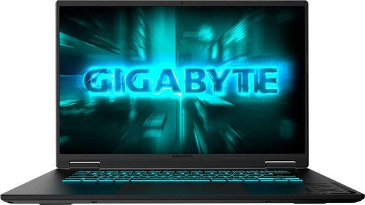 GIGABYTE A16, 3VHK3EE893SD, 16" WUXGA 165Hz, AMD Ryzen 7 260, 16GB RAM, 512GB SSD, NVIDIA GeForce RTX 5060 8GB, FreeDOS, gaming laptop