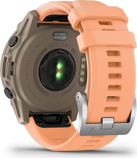 Garmin Descent G2, Paloma/Shell Pink, GPS, 010-02986-01, ronilački pametni sat
