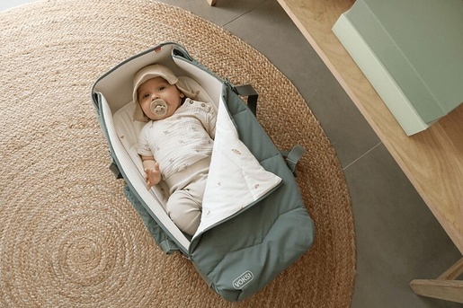 Voksi Carry Me, mekana prijenosna košara, Meadow Green