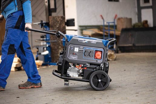 SCHEPPACH benzinski generator SG7100X 420 cm³ motor, 5400W
