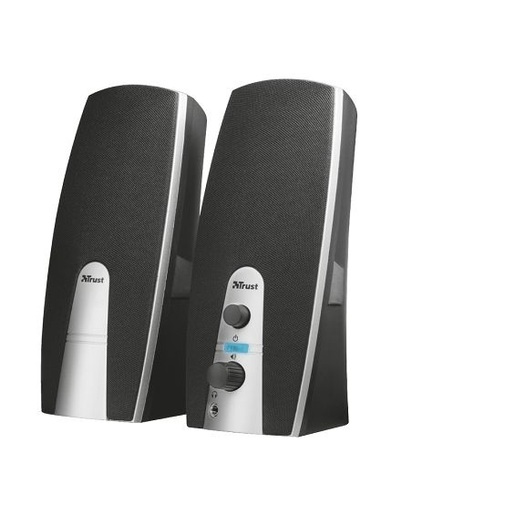 Trust Mila, zvučnici, 2.0, 5W, crni