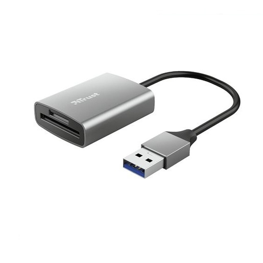 Trust Dalyx čitač SD kartica, USB 3.2, srebrni