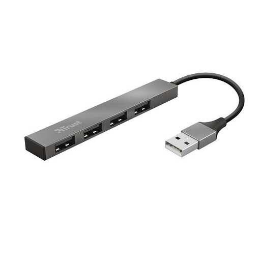 Trust Halyx USB Hub 4u1, 4xUSB-A