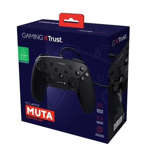 Trust GXT 541 Muta, PC, gamepad, crni
