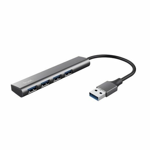 Trust Halyx USB Hub 4u1, 4xUSB-A