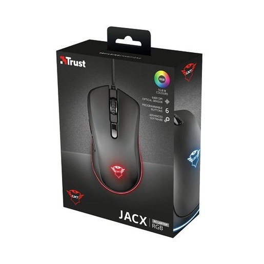 Trust GXT 930 Jacx, gaming miš, žičani, crni