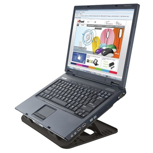 Trust Cyclone hladnjak za laptop, do 16'', crni