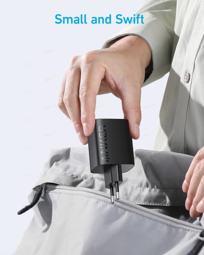 Anker 336 punjač, 67W, 2xUSB-C/USB-A, crni