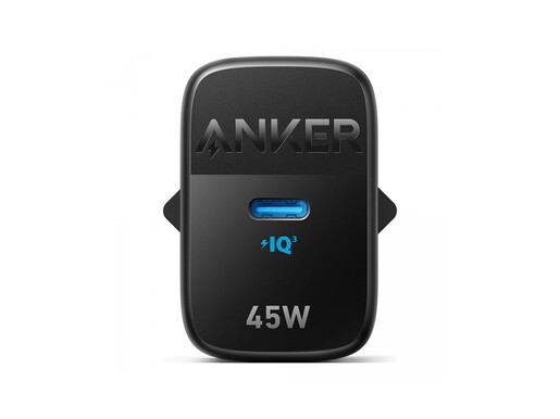 Anker 313 punjač, 45W, USB-C, crni