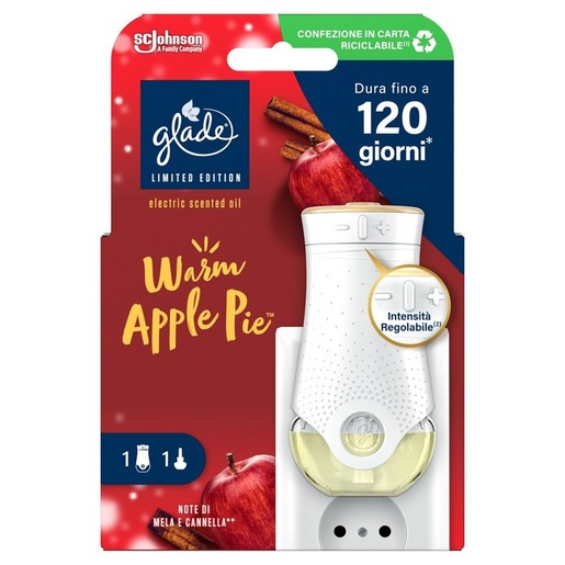 Glade električni osvježivač zraka, jabuka i cimet, 20 ml