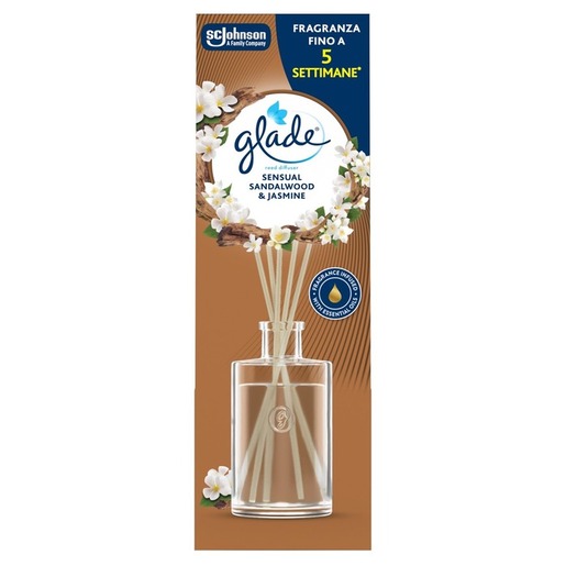Glade mirisni štapići, sandalovina i jasmin, 50 ml