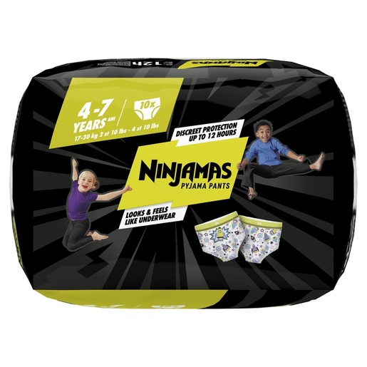 Pampers Ninjamas Pyjama Pants Space pelene, vel. 3 (17-30kg), 10 kom