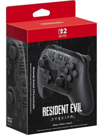 Nintendo Switch 2 Pro kontroler, Resident Evil Requiem Edition