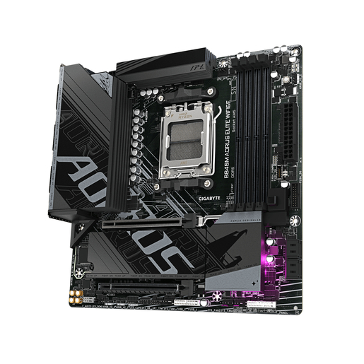 Matična ploča Gigabyte B840M AORUS ELITE Wi-Fi 6E, AMD B840, AM5, mATX (B840M A ELITE WIFI6E)