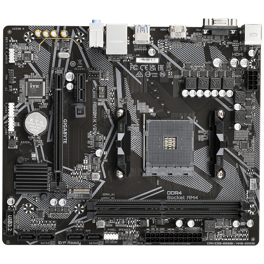 Matična ploča Gigabyte A520M K, AMD A520, AM4, mATX (A520M K V2)