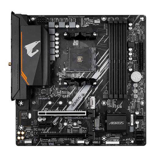 Matična ploča Gigabyte B550M AORUS ELITE AX, AMD B550, AM4, mATX (B550M AORUS ELITE AX)