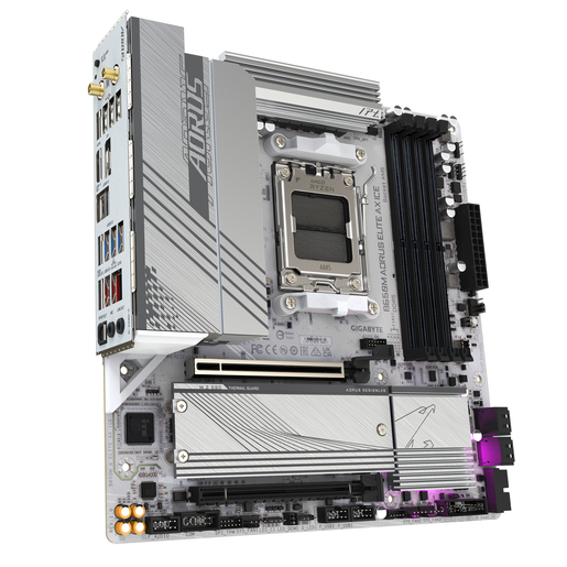 Matična ploča Gigabyte B650M A ELITE AX ICE, AMD B650, AM5, mATX (B650M A ELITE AX ICE)