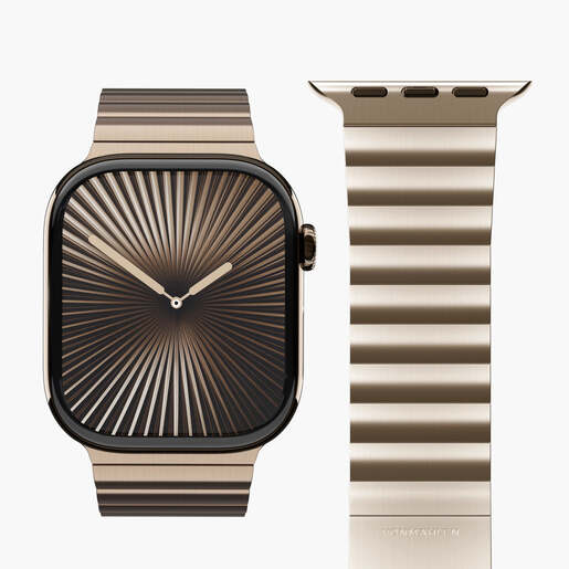 Vonmählen zamjenski remen za Apple Watch 40/41/42 mm, Sunset Gold Link Bracelet Pro, One Size