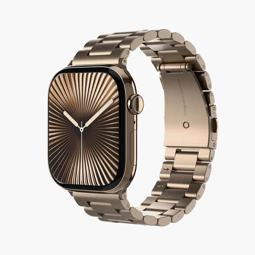 Vonmählen zamjenski remen za Apple Watch 40/41/42 mm, Sunset Gold Link Bracelet 2, One Size