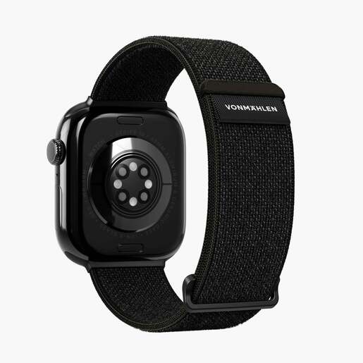 Vonmählen zamjenski remen za Apple Watch 40/41/42 mm, Black Fitness Loop 2, One Size