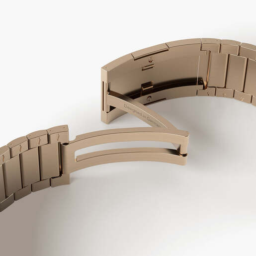 Vonmählen zamjenski remen za Apple Watch 44/45/46/49 mm, Sunset Gold Link Bracelet Pro, One Size