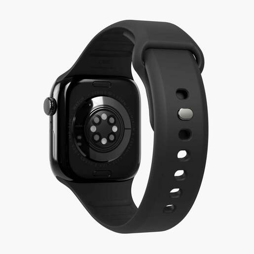 Vonmählen zamjenski remen za Apple Watch 44/45/46/49 mm, Black Classic Band 2, One Size