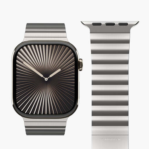 Vonmählen zamjenski remen za Apple Watch 44/45/46/49 mm, Desert Sand Link Bracelet Pro, One Size