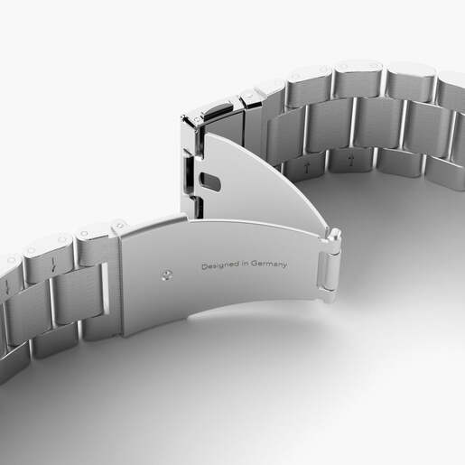 Vonmählen zamjenski remen za Apple Watch 44/45/46/49 mm, Silver Link Bracelet 2, One Size