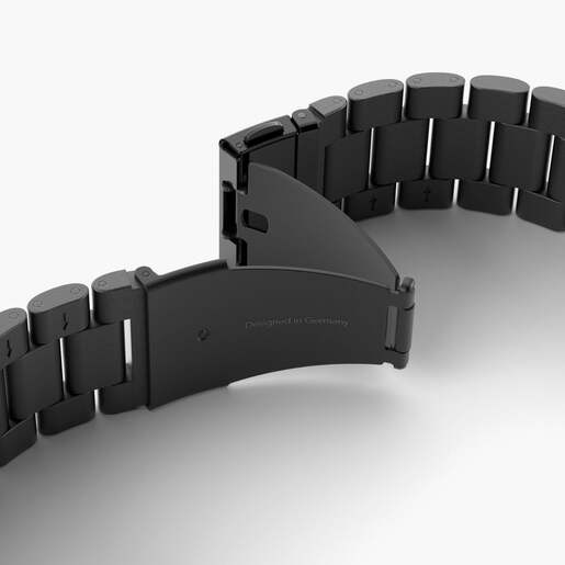 Vonmählen zamjenski remen za Apple Watch 40/41/42 mm, Black Link Bracelet 2, One Size