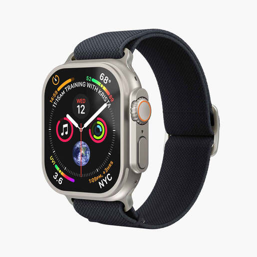 Vonmählen zamjenski remen za Apple Watch 40/41/42 mm, Navy Classic Nylon Loop, One Size