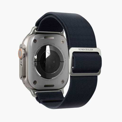 Vonmählen zamjenski remen za Apple Watch 40/41/42 mm, Navy Classic Nylon Loop, One Size