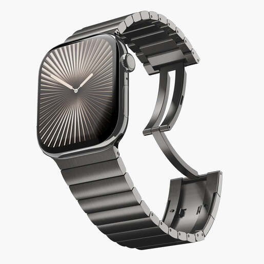 Vonmählen zamjenski remen za Apple Watch 40/41/42 mm, Granite Gray Link Bracelet Pro, One Size